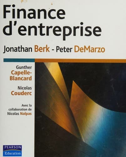 Cover image for Finance d'entreprise