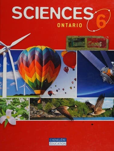 Cover image for Sciences 6, Ontario
