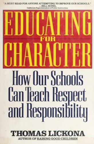 Cover image for Educating for character