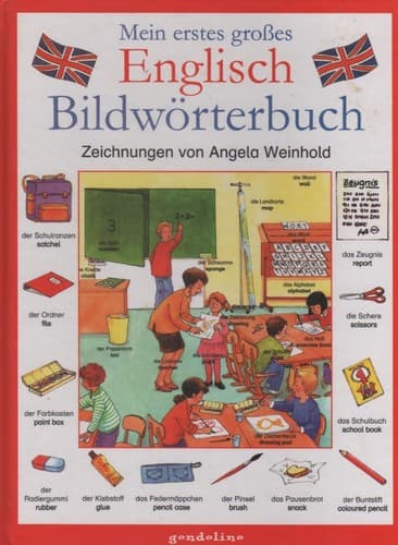 Cover image for Mein erstes großes Englisch Bildwörterbuch