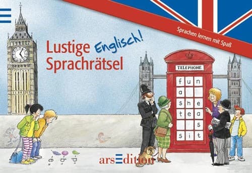 Cover image for Lustige Sprachrätsel Englisch