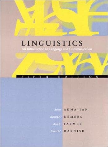 Cover image for Linguistics