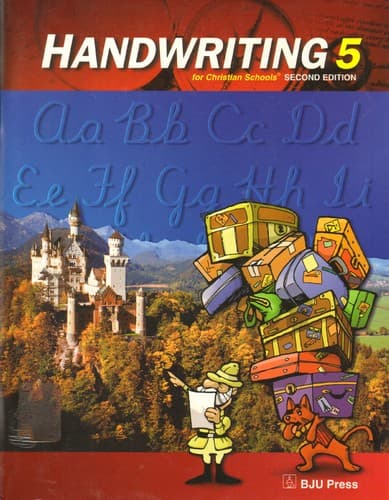 Cover image for Handwriting 5 for Christian Schools