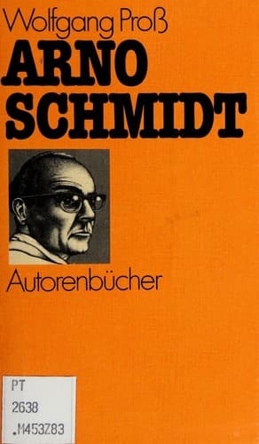 Cover image for Arno Schmidt