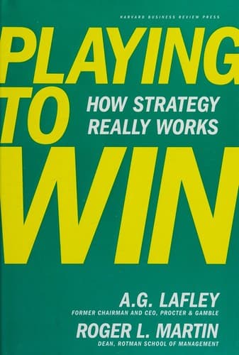 Cover image for Playing to win