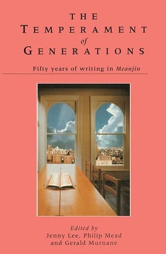 Cover image for The Temperament of Generations