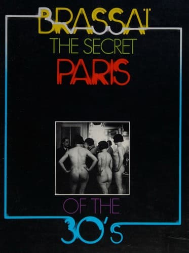 Cover image for The secret Paris of the 30's