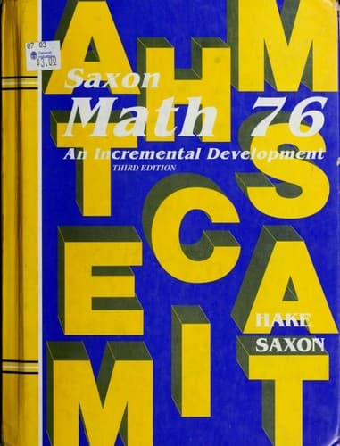 Cover image for Math 76