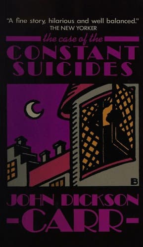 Cover image for The case of the constant suicides