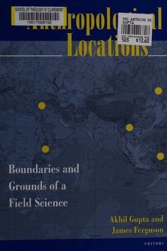 Cover image for Anthropological locations