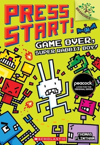 Cover image for Game over, Super Rabbit Boy!