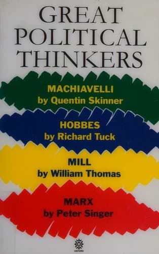 Cover image for Great political thinkers