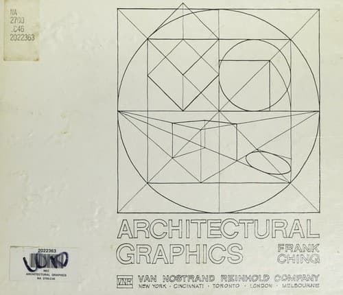 Cover image for Architectural graphics