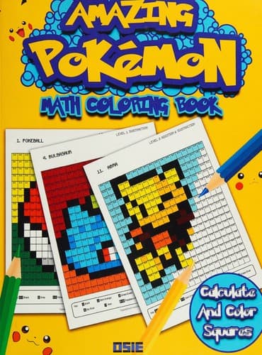 Cover image for Amazing Pokemon Math