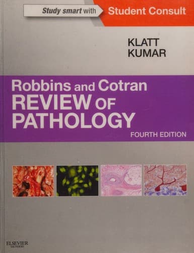 Cover image for Robbins and Cotran Review of Pathology