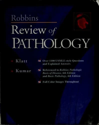 Cover image for Robbins Review of Pathology
