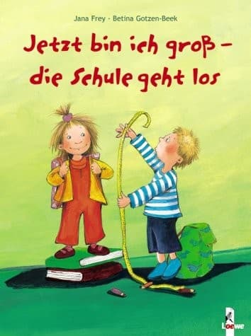 Cover image for Jetzt bin ich groß - die Schule geht los