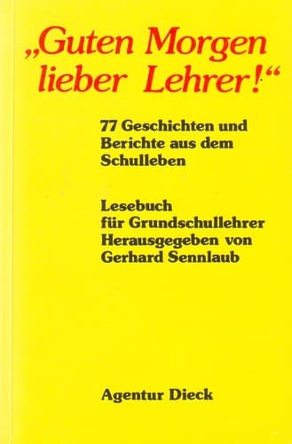 Cover image for Guten Morgen lieber Lehrer!