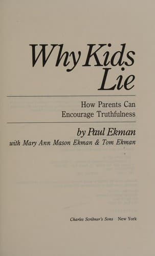 Cover image for Why kids lie