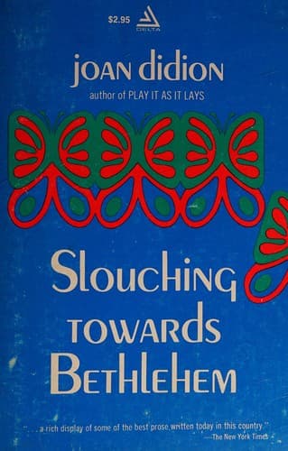 Cover image for Slouching Toward Bethlehem