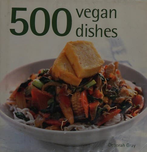 Cover image for 500 vegan dishes