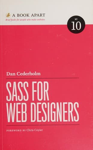 Cover image for Sass for web designers