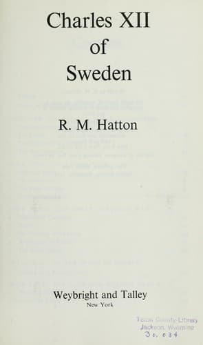 Cover image for Charles XII of Sweden