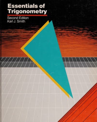 Cover image for Essentials of trigonometry