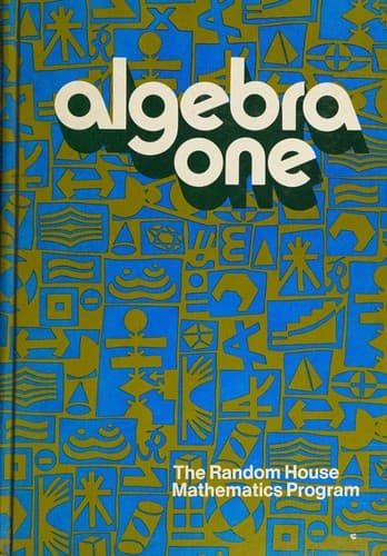 Cover image for Algebra one