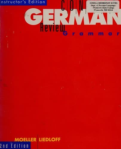 Cover image for Concise German Review