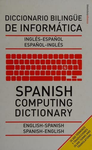 Cover image for Spanish Computing Dictionary