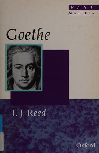 Cover image for Goethe