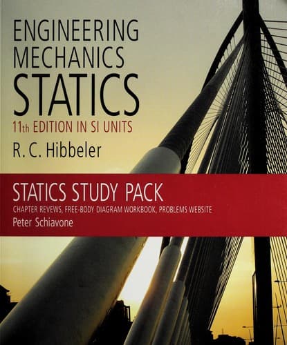 Cover image for Statics Study Pack for Engineering Mechanics Statics