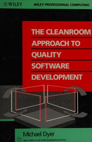 Cover image for The cleanroom approach to quality software development