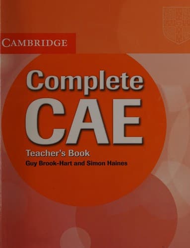 Cover image for Complete CAE