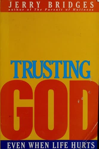 Cover image for Trusting God