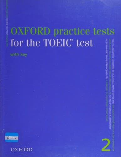 Cover image for Oxford Practice Tests for the TOEIC Test