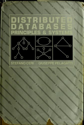 Cover image for Distributed databases