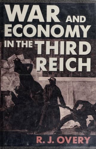 Cover image for War and economy in the Third Reich