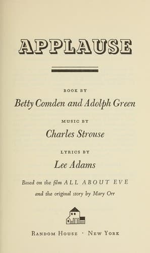 Cover image for Applause.