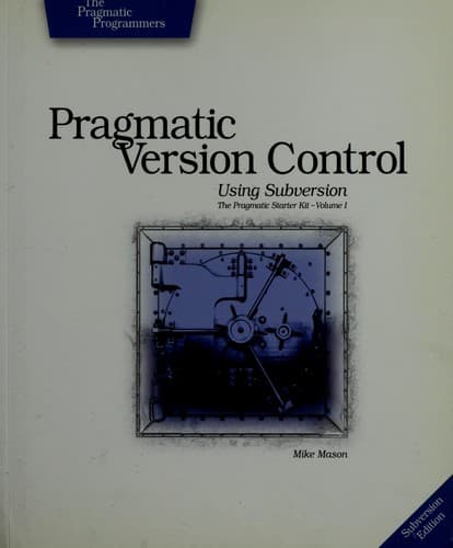 Cover image for Pragmatic version control using subversion