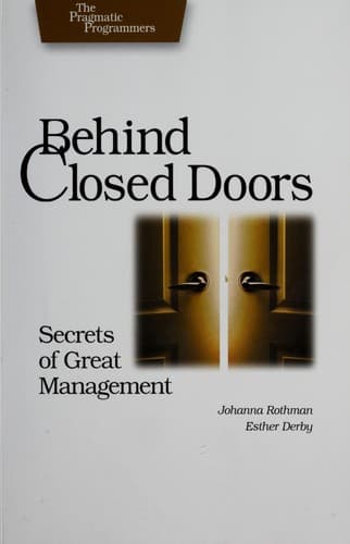 Cover image for Behind Closed Doors