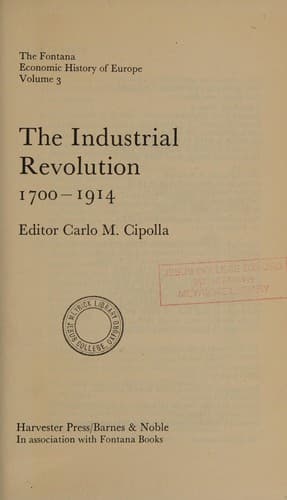 Cover image for The Industrial Revolution, 1700-1914