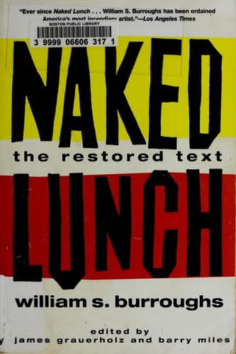 Cover image for Naked lunch