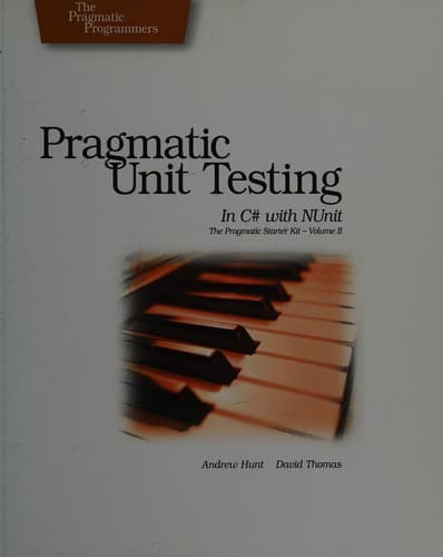 Cover image for Pragmatic unit testing