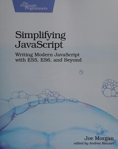 Cover image for Simplifying JavaScript