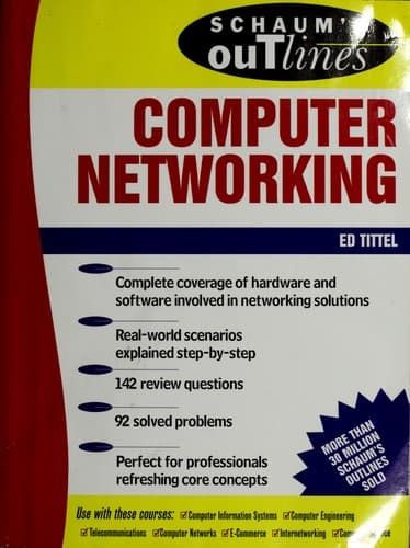 Cover image for Schaum's Outline of Computer Networking