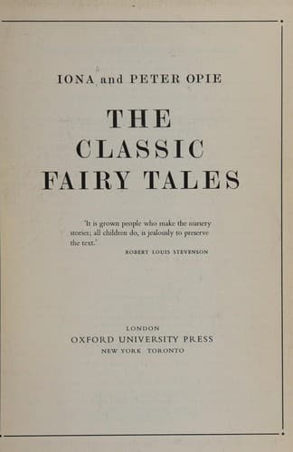 Cover image for The Classic fairy tales
