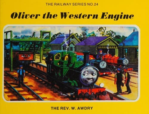 Cover image for Oliver the western engine