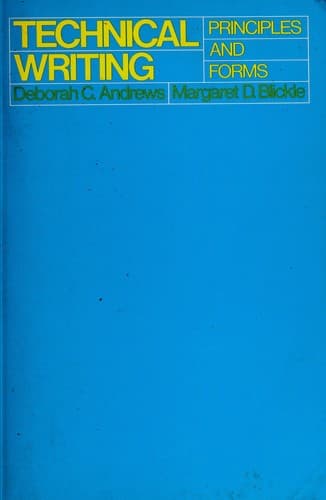 Cover image for Technical writing